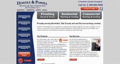 Desktop Screenshot of dowdleandpowellheatingandair.com
